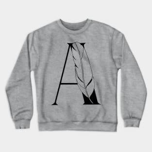 Letter Crewneck Sweatshirt